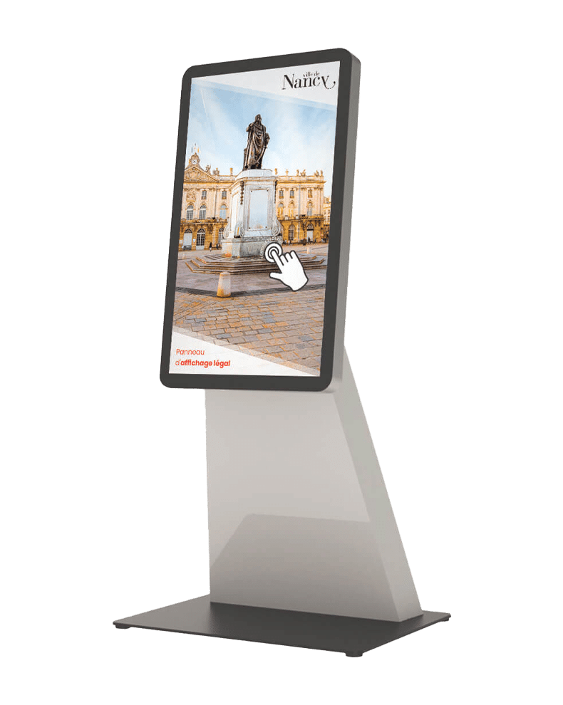 totem numérique digital 49 pouces