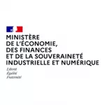 Logo du ministère de l'économie et des finances - écran dynamique