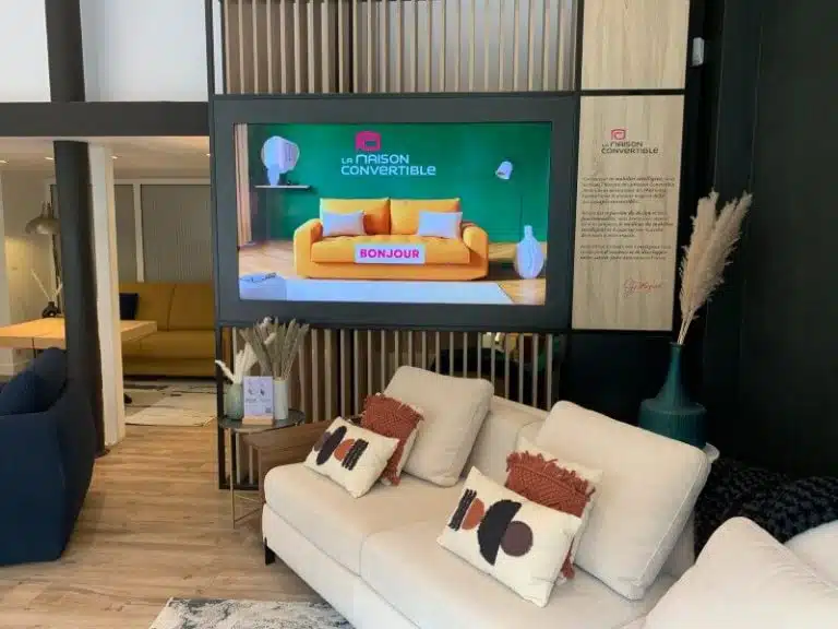 Écran d'accueil pour La Maison Convertible