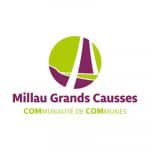 logo Communauté de Communes Millau Grands Causses - écran numérique interactif