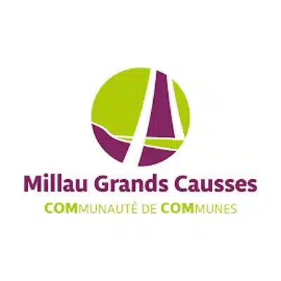 logo Communauté de Communes Millau Grands Causses - écran numérique interactif