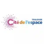 logo Cité de l'espace - écran publicitaire