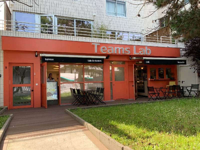 Chevalet numérique pour le Teams Lab Café