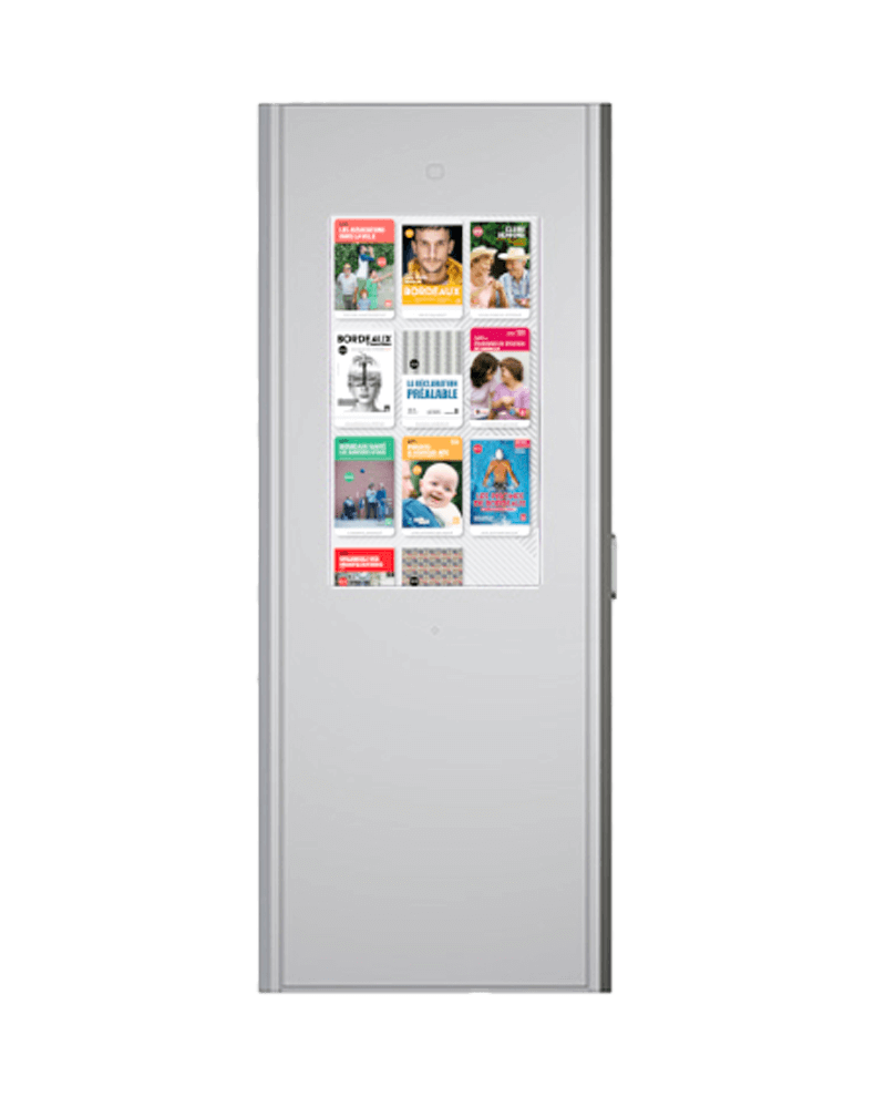 Totem tactile extérieur liseuse PDF