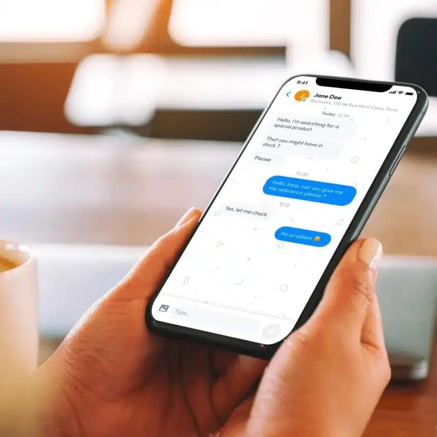 Partenaire Partoo gérer vos messages sur votre smartphone