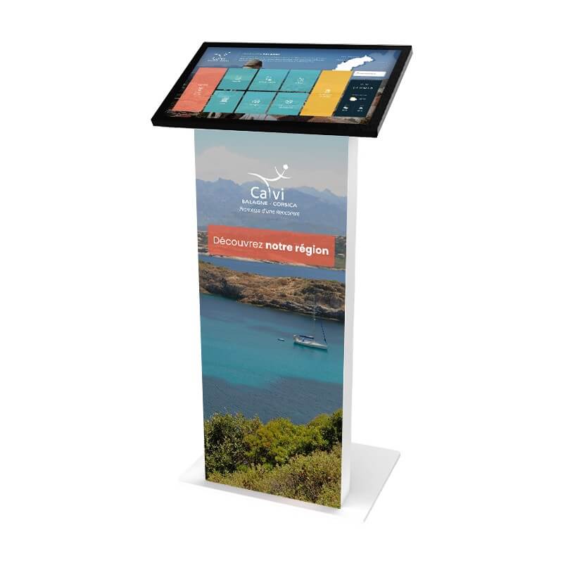 Borne interactive soft plus 24 pouces