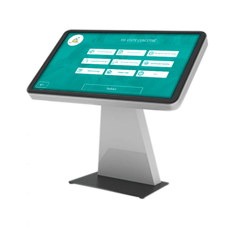 Borne interactive digitale 65 pouces