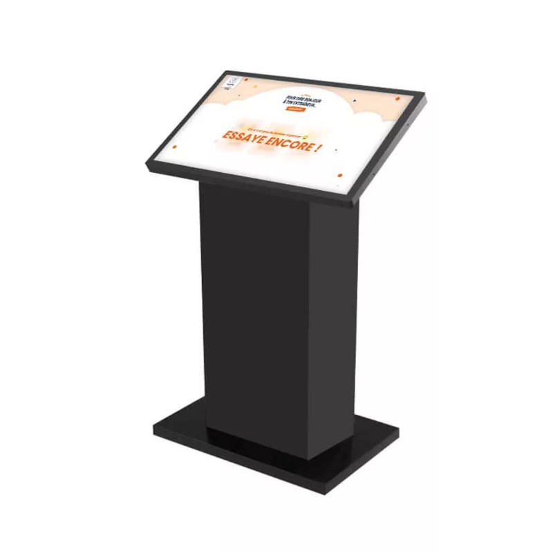 Borne interactive KIOSK 27 pouces à écran numérique - Borne tactile Digilor