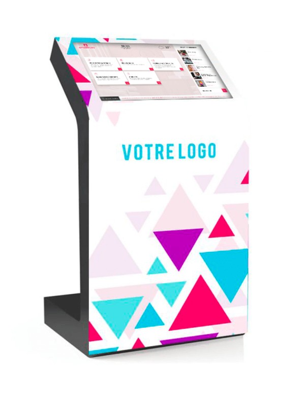 Borne interactive KIOSK 27 pouces - Borne tactile polyvalente Digilor