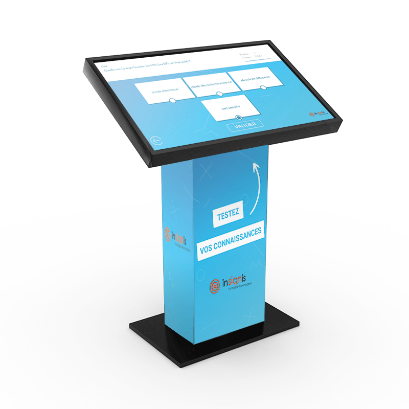 Borne interactive KIOSK 43 pouces
