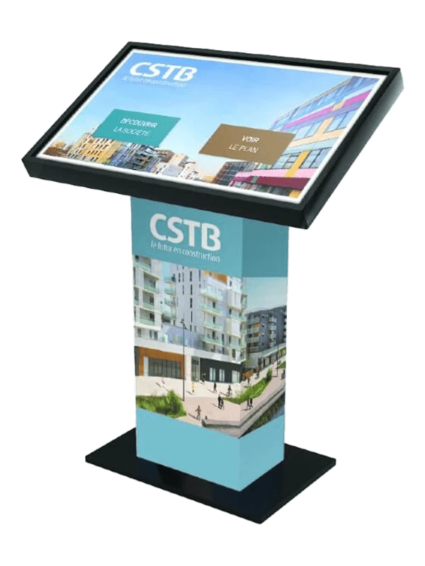 Borne interactive KIOSK avec écran digital - Borne tactile Digilor