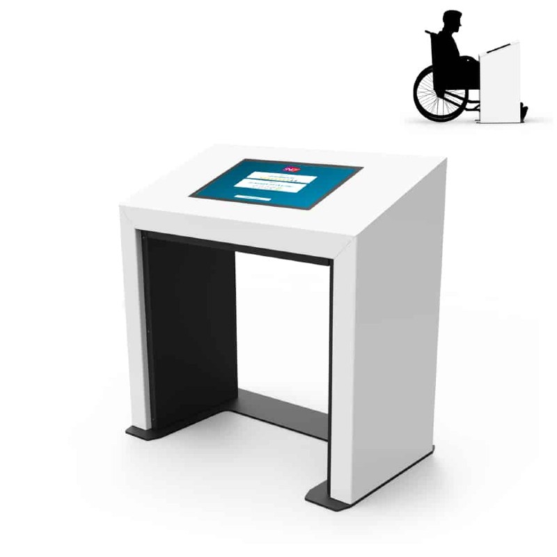 Borne interactive PMR Accessible à tous