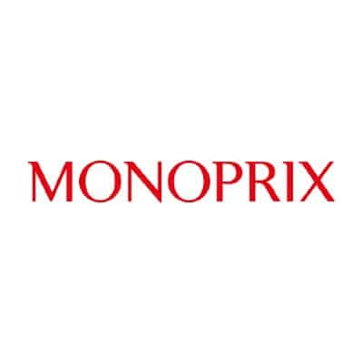 Borne tactile interactive Digilor en magasin Monoprix
