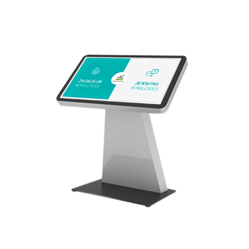 Borne tactile interactive DIGITALE 43 pouces - Grande borne design Digilor