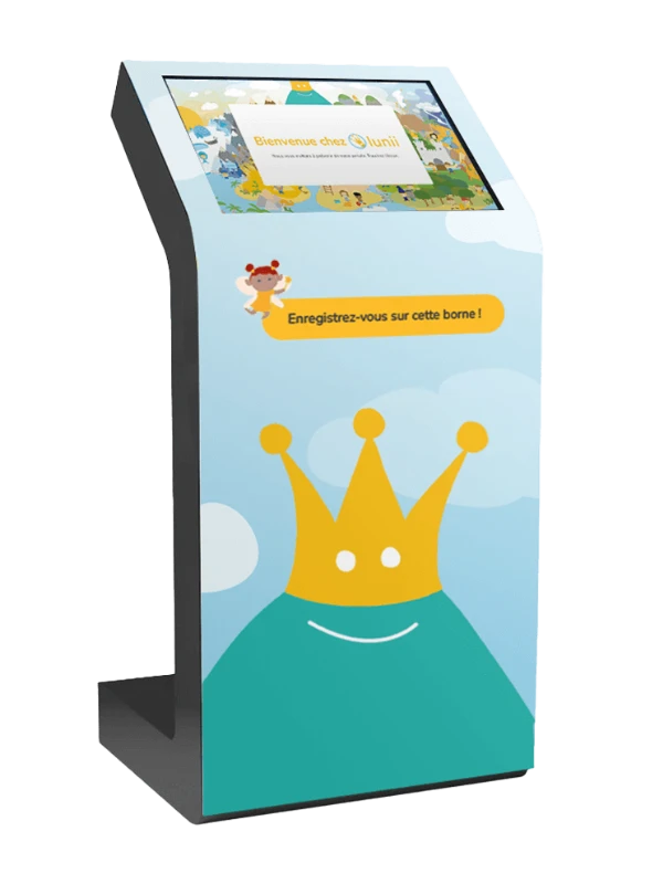Borne tactile KIOSK Elsy - Borne interactive design Digilor