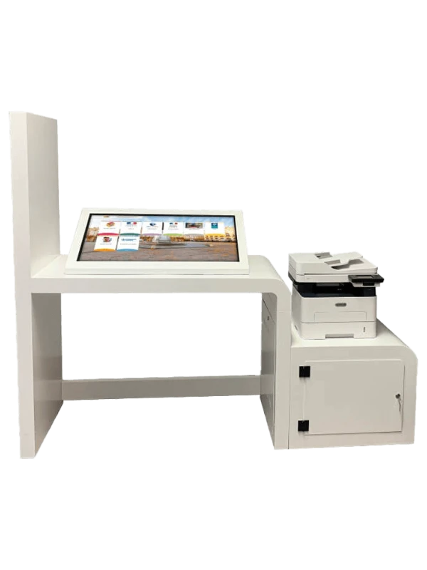 Borne tactile PMR MODULO 32 pouces - Borne interactive accessible Digilor