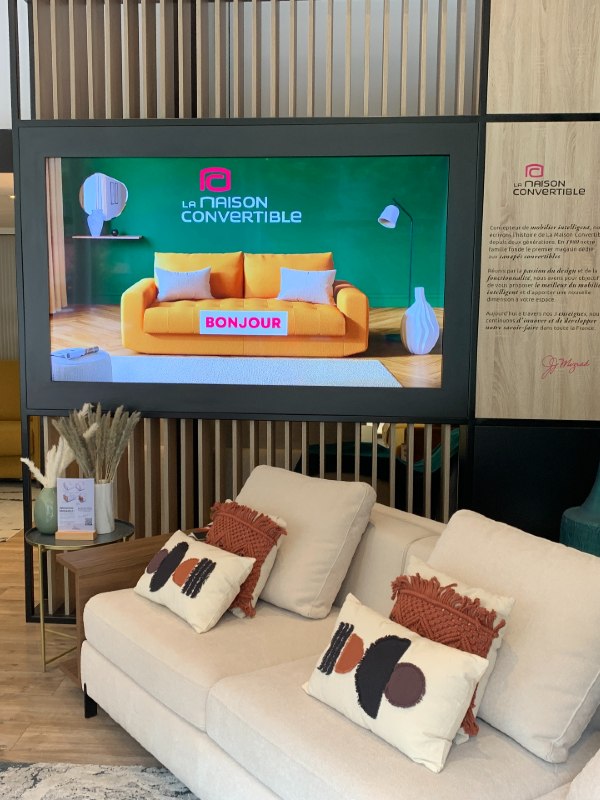 Écran d'accueil pour La Maison Convertible