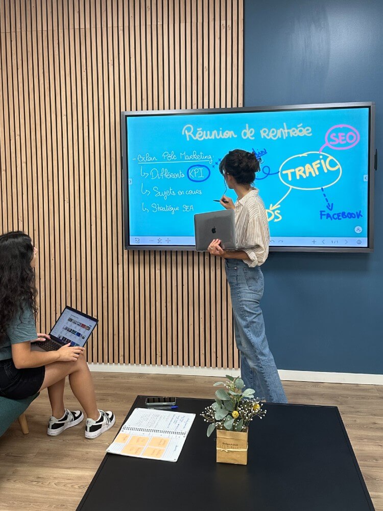 ENI écran numérique interactif pour salle de classe et de réunion
