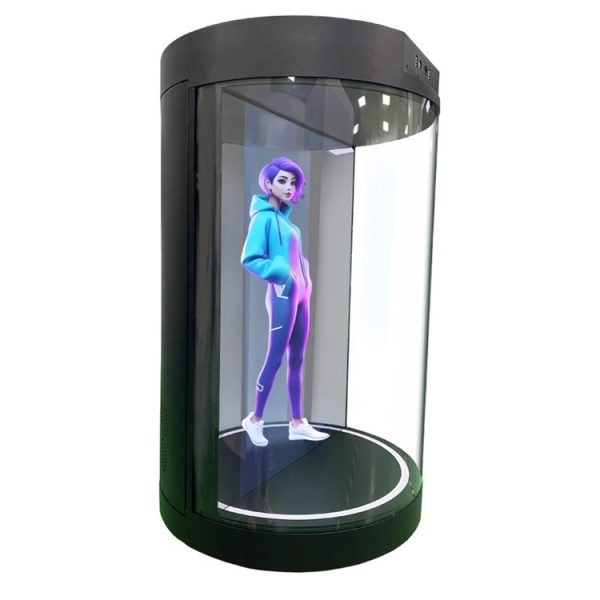 HoloTube, génération d'hologramme publicitaire 3D