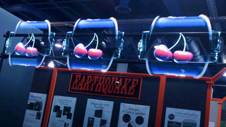 Exemple d'hologramme pour un casino