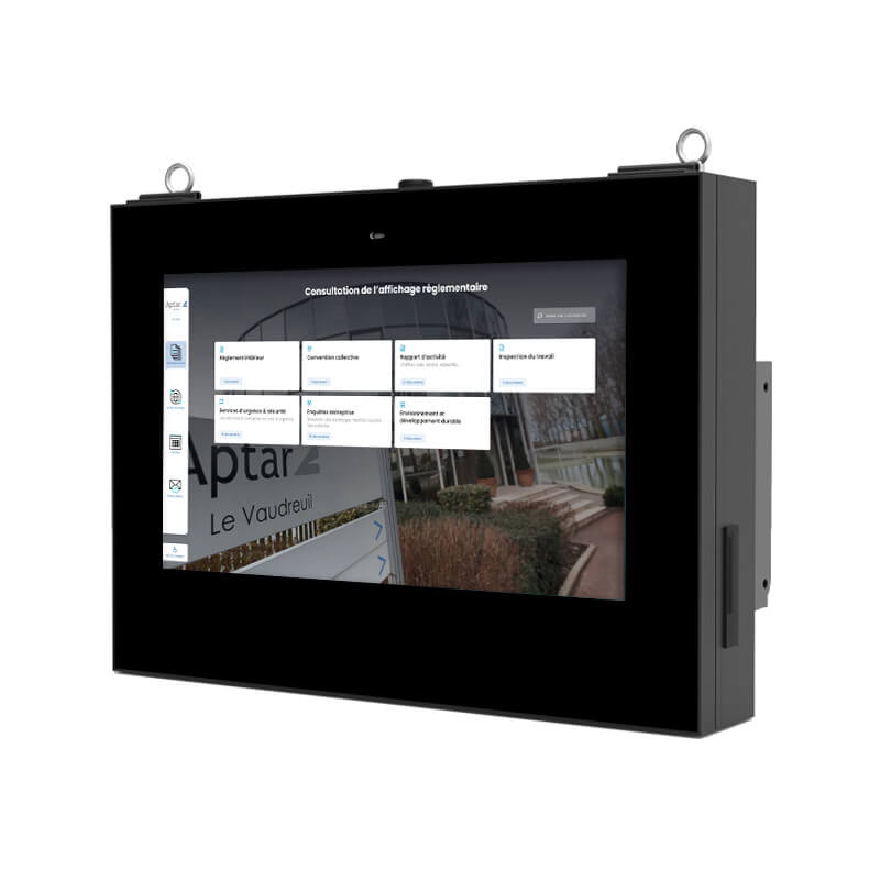 Ecran tactile EXTERIEUR+ 32 pouces paysage