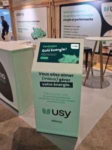 location borne interactive salon Alterna