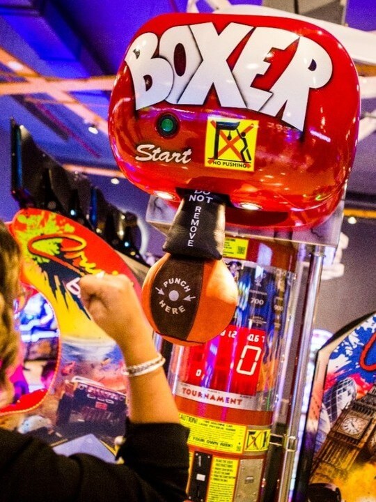 Machine coup de poing jeu de punch
