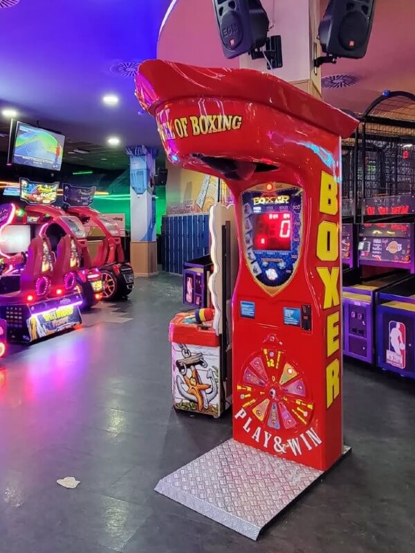 Machine à coup de poing boxing arcade