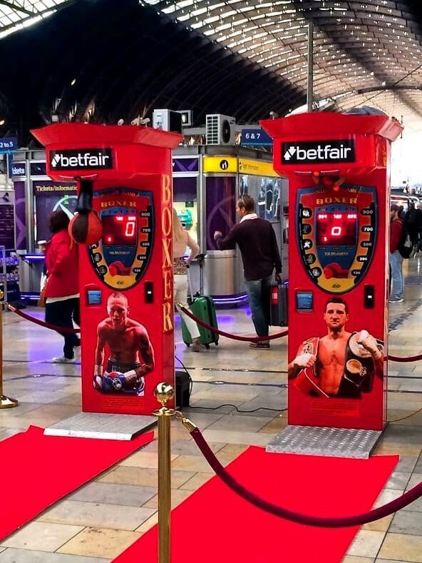 Machine coup de poing boxing arcade