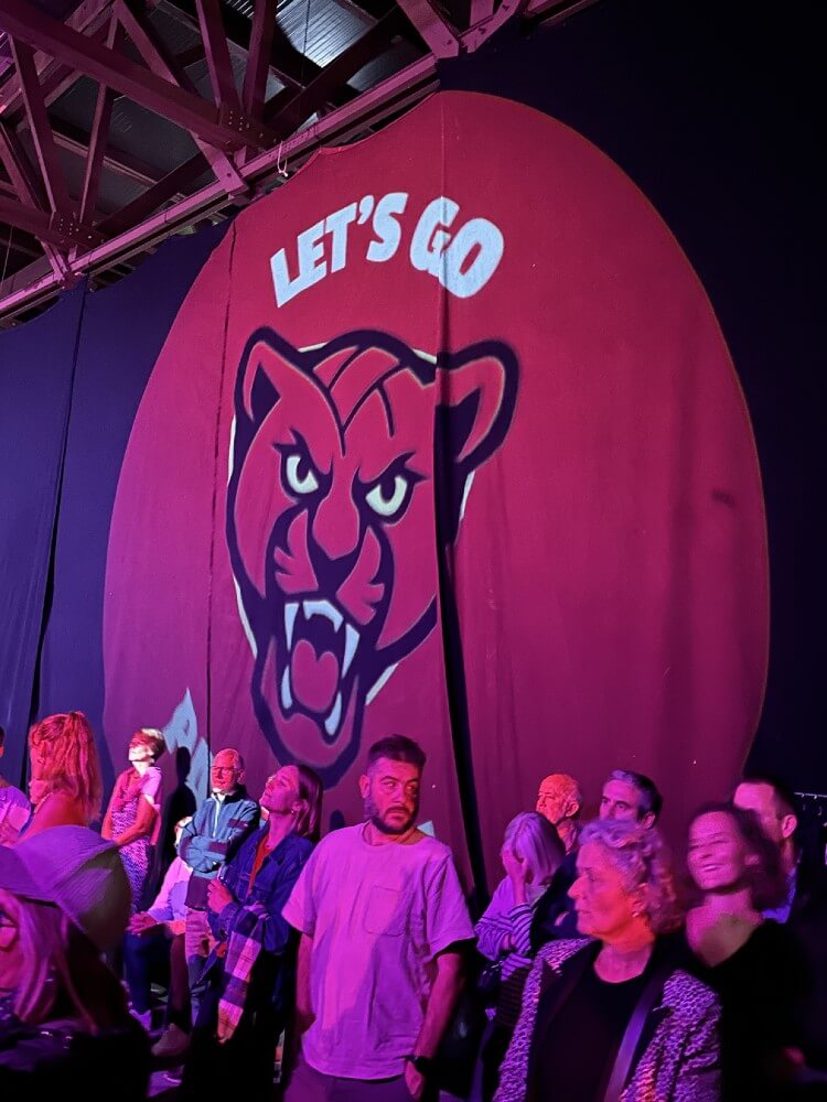 Projecteur GOBO de logo pour événement VNVB