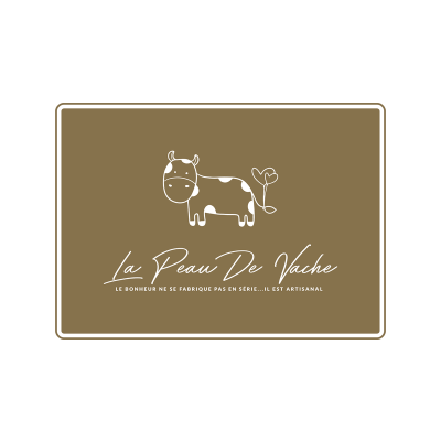 logo La Peau de Vache Atelier Magasin Dieuze