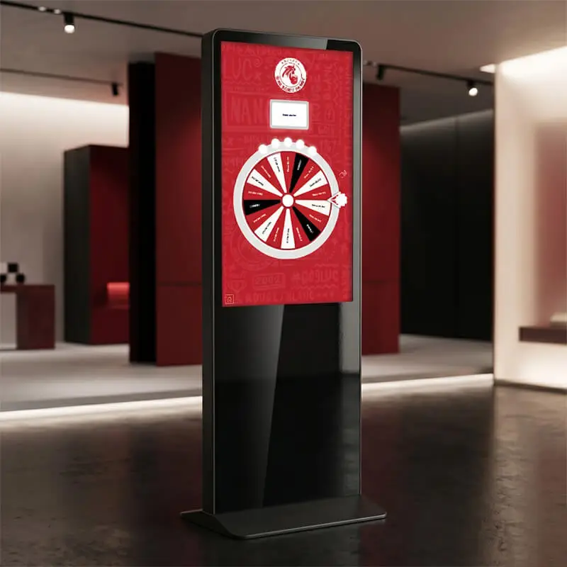 totem tactile avec Digital Event, la plateforme de jeux concours