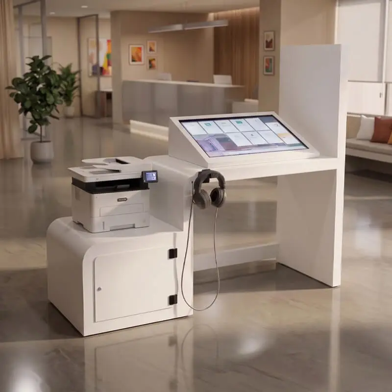 Borne tactile France Service pour faciliter les démarches en ligne dans les CCAS