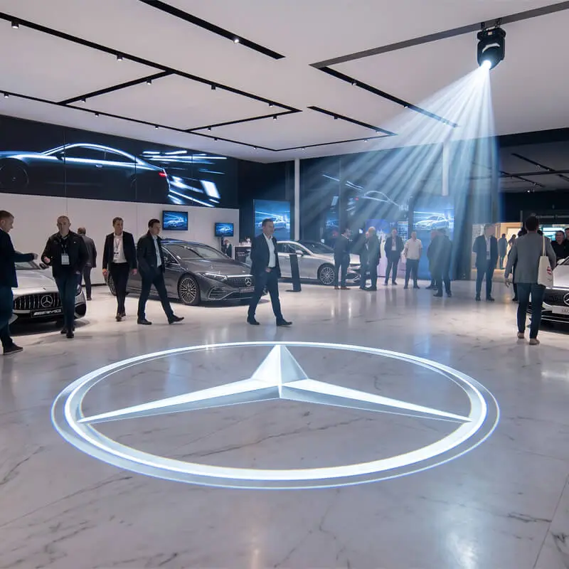 Projecteur de logo GOBO pour événement entreprise ou commerce