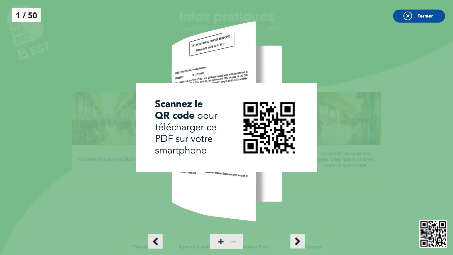 Maquette de l'application Wayfinder avec un plan interactif tactil réalisé sur mesure pour le centre commercial B'EST