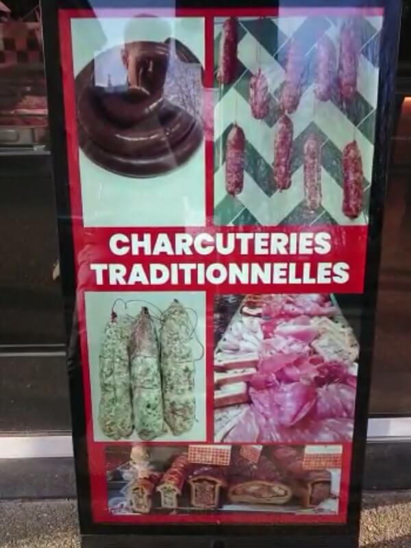 Boucherie parisienne Bourg en Bresse chevalet digital