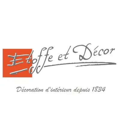 Logo étoffe & décor, magasin d'ameublement et décoration