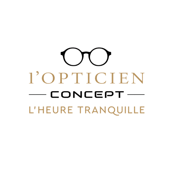 Logo opticien concept